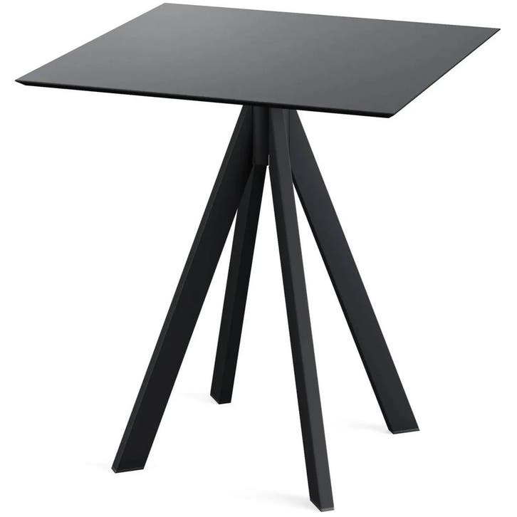 Inklapbare Tafel | INFINITY | HPL/RVS | Zwart Blad | Zwart, Articles professionnels, Horeca | Équipement de cuisine, Envoi