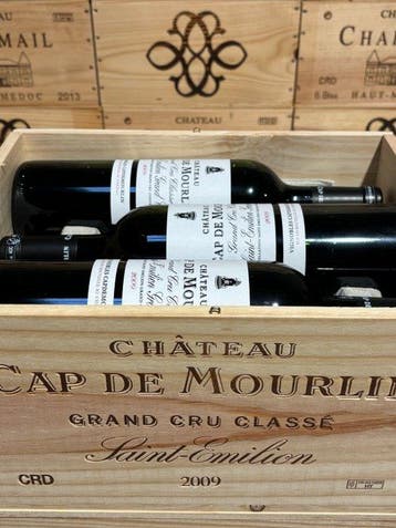 2009 Château Cap de Mourlin - Saint-Émilion Grand Cru Classé, Verzamelen, Nieuw