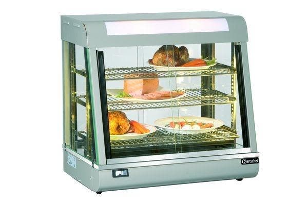 Warmhoudvitrine | Deli | 110L | 1.8kW | Schuifdeuren Beide, Articles professionnels, Horeca | Équipement de cuisine, Envoi