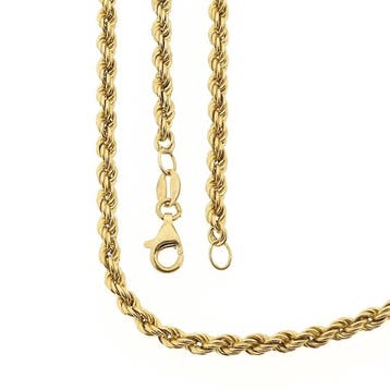 Gouden gedraaide schakelketting, Ophalen of Verzenden