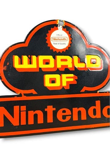 Nintendo - Emaille plaat - Emaille