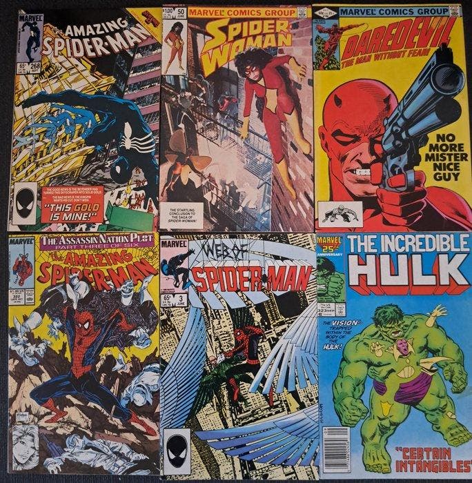 The Amazing Spider-Man, Fantastic Four, Daredevil, The, Boeken, Strips | Comics