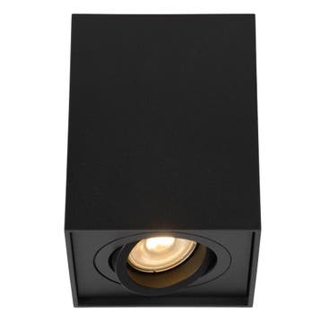 Lucide TUBE - Plafondspot - 1xGU10 - Zwart -, Verzenden, Nieuw