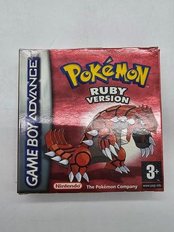 Nintendo - Gameboy Advance - Pokémon Ruby Version (EUR) -