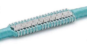 Armband Zilver Diamant (Natuurlijk), Nieuw