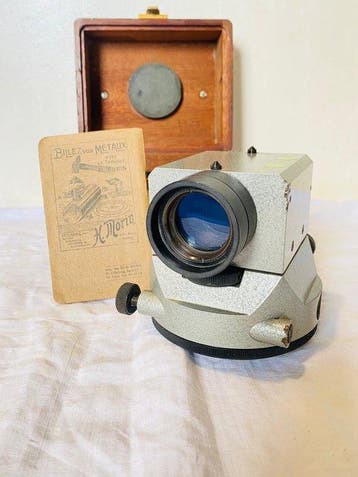 Theodoliet - optique H. Morin Secretan Paris - 1930-1940 -