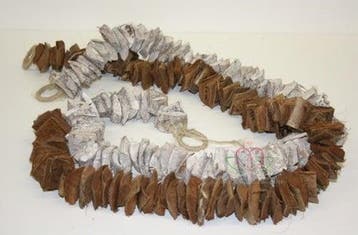 Coco Guirlande ketting Coco stukjes White Wash 1 m, Maison & Meubles