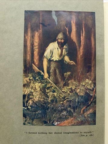 Daniel Defoe / Noel Pocock - Robinson Crusoe - 1910, Antiek en Kunst