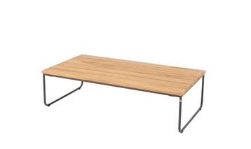 4 Seasons Outdoor Verdi loungetafel met teak blad 110 x 60, Nieuw