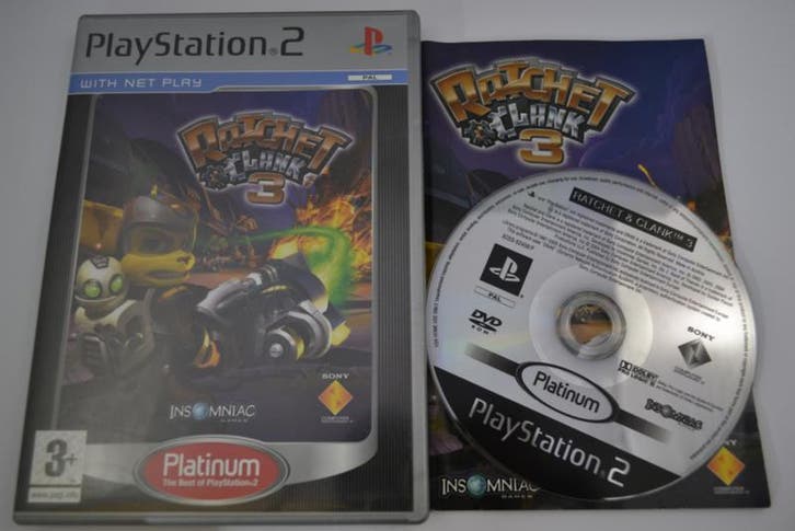 Ratchet & Clank 3 - Platinum (PS2 PAL), Games en Spelcomputers, Games | Sony PlayStation 2