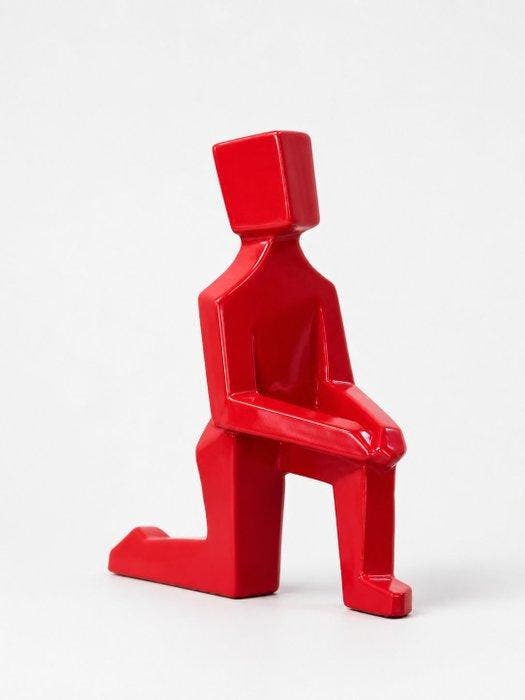 sculptuur, Abstract keramisch designbeeld – modern, Antiek en Kunst, Kunst | Designobjecten