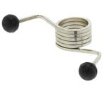 Deursluiter voor paumelle standaard model vernikkeld, Doe-het-zelf en Bouw, Hang- en Sluitwerk, Nieuw, Overige materialen, Klink of Kruk