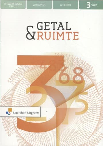 Getal & Ruimte 12e ed vwo 3 uitwerkingen deel 1, Boeken, Verzenden, Gelezen, J.H. Dijkhuis