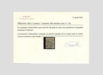 Italiaanse oude staten - Toscane 1860/1860 - Provisionele