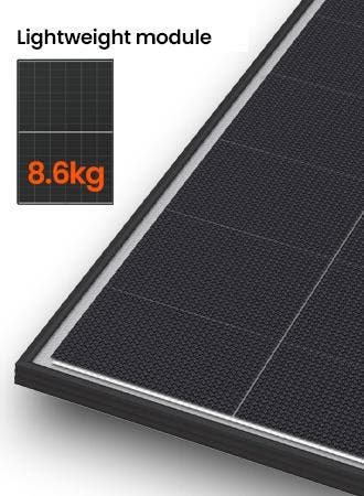 Aiko 445W Nebular 2P N-type monoglas ABC 54 cellen zwart fra, Doe-het-zelf en Bouw, Zonnepanelen en Toebehoren, Verzenden, Nieuw