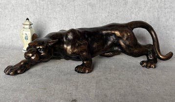 Beeld, Groot Formaat Panter 41.5 cm / 4.4 kg (Zonder