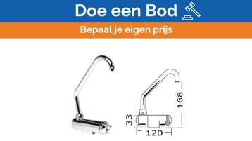 Bieden: Osculati Chrome Star Series Mixer Tab Foldable Hot/, Ophalen of Verzenden, Nieuw