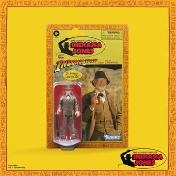 Indiana Jones Retro Collection Action Figure Dr. Henry Jones, Ophalen of Verzenden