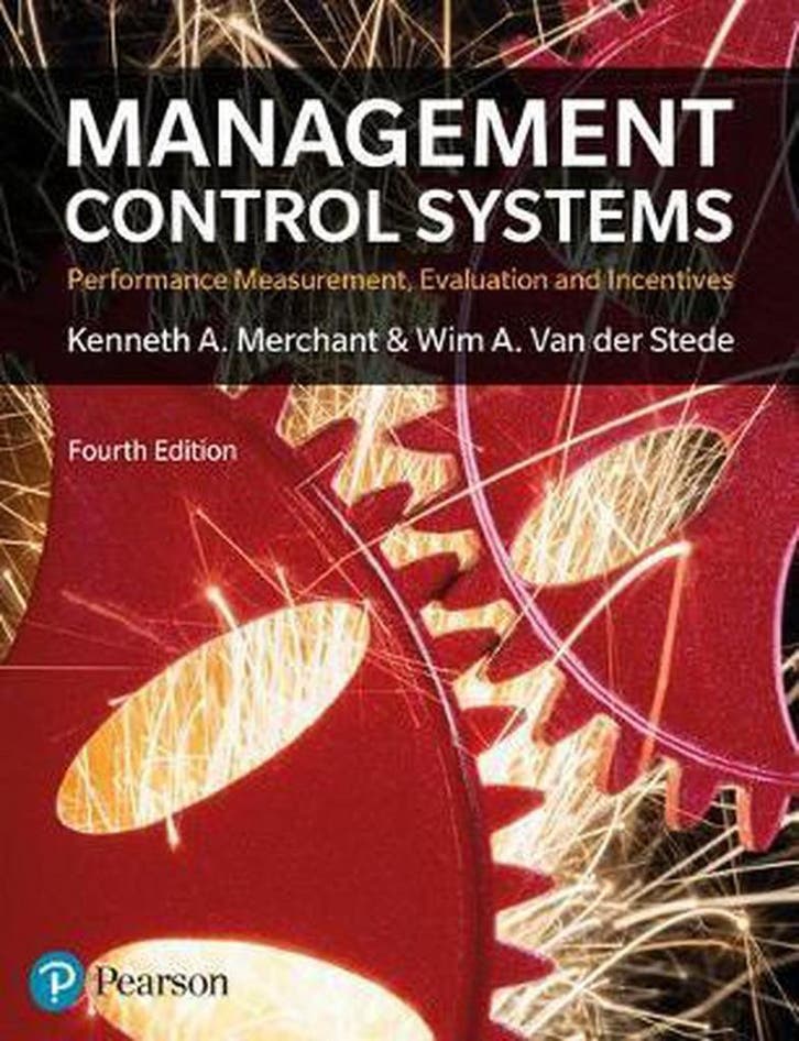 Management control systems 9781292110554 Kenneth A. Merchant, Livres, Langue | Anglais, Envoi