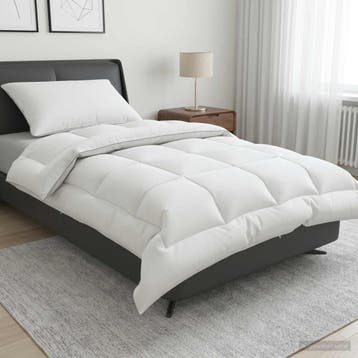 vidaXL Dekbed en Kussen Set 2 st 137x200 cm 4 seizoenen 300, Verzenden, Nieuw