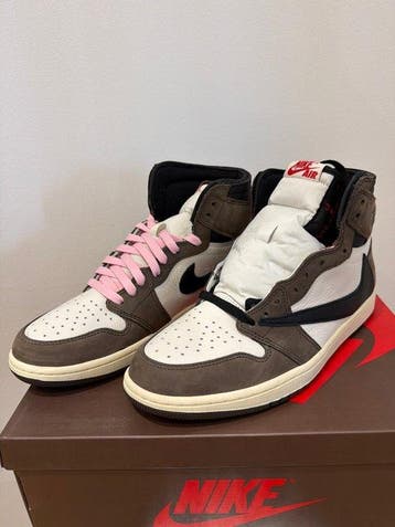 Nike - Jordan 1 High Travis Scott Mocha - Sneakers - Taille