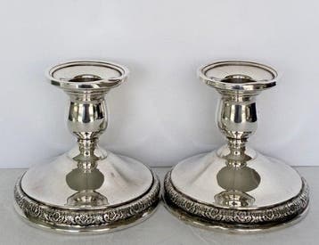 International - Prelide - Chandelier Bougeoirs en argent