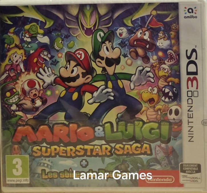 Mario and Luigi Superstar Saga (Nintendo 3DS nieuw), Games en Spelcomputers, Games | Nintendo 2DS en 3DS, Ophalen of Verzenden