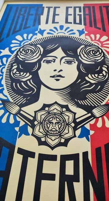 Shepard Fairey (OBEY) - Liberté Égalité Fraternité - 2020s