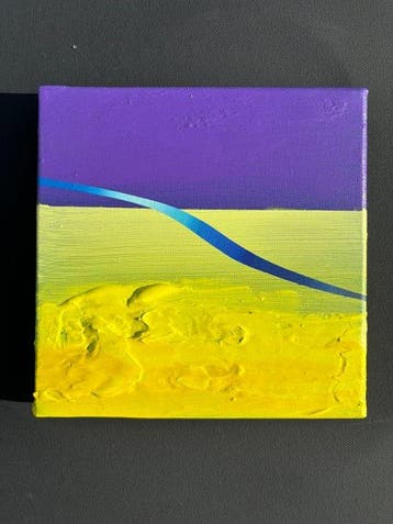 Kaliya Ka - Purple and Yellow