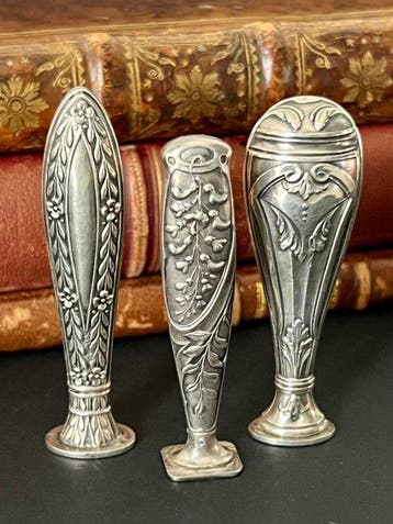 Aristocratie Argent Cachets Art Nouveau - 6 cm (Sans prix de