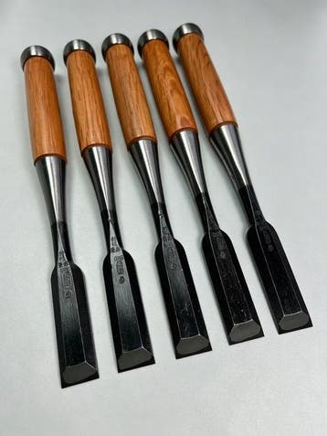 Hout, Staal Beitel - 22 cm