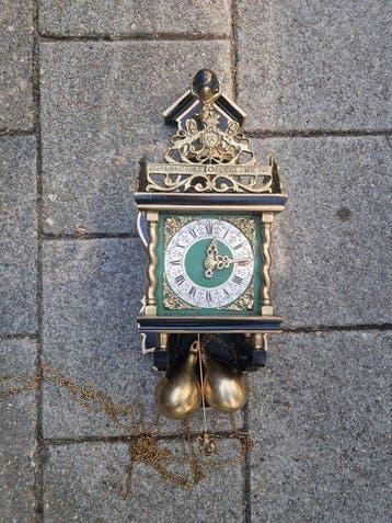 Zaandam/Zaanse klok - Antiek Brons, Glas, Messing, Hout -, Antiek en Kunst