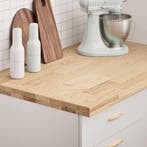 vidaXL Keuken werkblad rechthoekig 100x63,5x4 cm massief, Verzenden, Nieuw