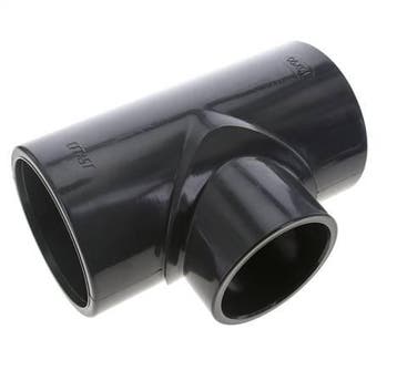 Té de réduction en PVC Douille 110 à 90mm, Bricolage & Construction, Verzenden