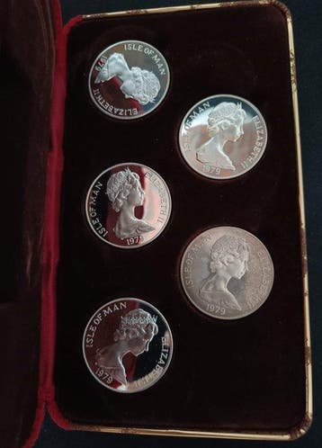 Isle of Man (Brits Kroonbezit). 1979 Millenium of Tywald, Postzegels en Munten