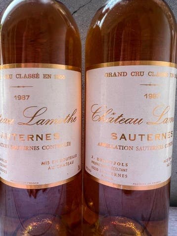 1987 Château Lamothe - Sauternes Grand Cru Classé - 2, Collections