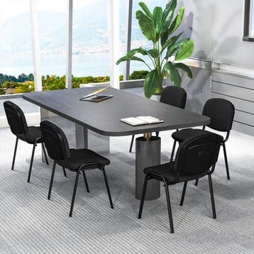 2dekans | Coast Vergaderstoelen Set - Stapelbaar -, Huis en Inrichting, Ophalen of Verzenden, Nieuw