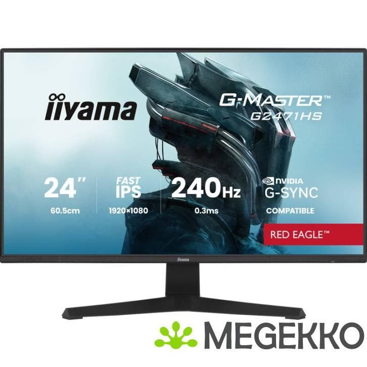 Iiyama G-Master G2471HS-B1 24  Full HD IPS 240Hz Gaming, Informatique & Logiciels, Ordinateurs & Logiciels Autre, Envoi