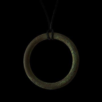 Oud-Keltisch Brons Druid Infinity Amulethanger met