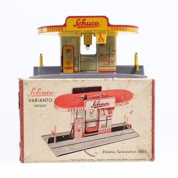 Schuco - Jouet en étain - Varianto - Electro Tankstation