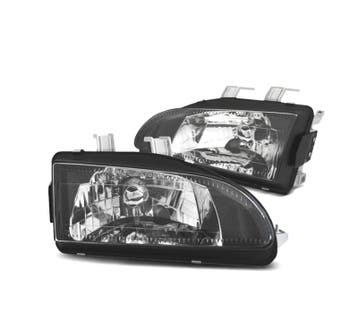 PHARES HONDA CIVIC 91-95 FOND NOIR, Autos : Pièces & Accessoires, Verzenden