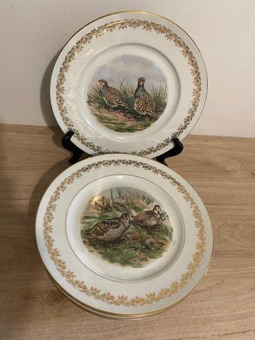 P.L. France, Limoges - Assiette de service (6) - Porcelaine