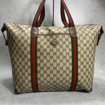 Gucci - GG Pattern Sherry Line - Sac de marin, Nieuw