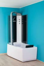 Sanifun bad-douchecombinatie Shana 1700 x 850 L, Ophalen of Verzenden, Nieuw, Douche