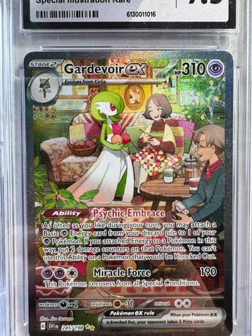 Pokémon - 1 Graded card - Gardevoir ex 245/198 Full art,, Nieuw