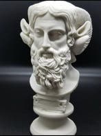 sculptuur, Zeus - Amun bust - 17 cm - Hars
