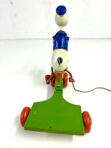 Donald Duck - 1 Pull Toy - Disney - 1940, Collections