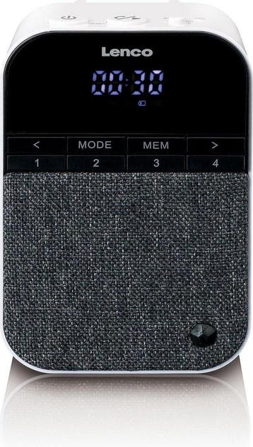Speaker met Bluetooth - Afneembare stekker - Radio - Wit - L, Verzenden, Nieuw