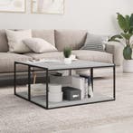 vidaXL Wandschappen 4 st 80x40x1,5 cm bewerkt hout grijs, Verzenden