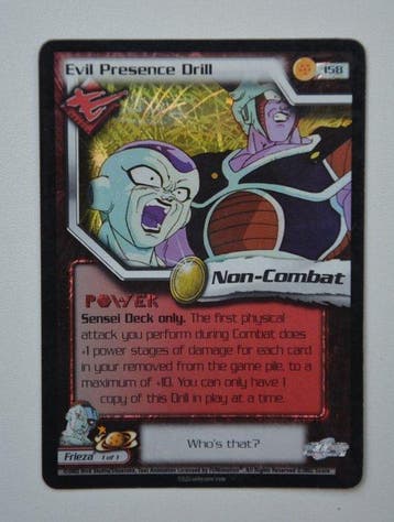 Score Entertainment - 1 Card - Dragon Ball Z - Frieza 158, Nieuw